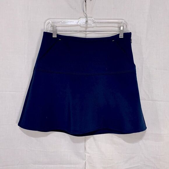 POLO GOLF RALPH LAUREN skort lime green built in shorts & trim pockets side zip - Picture 2 of 12